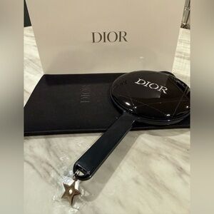 Dior Glossy Black Handheld Mirror